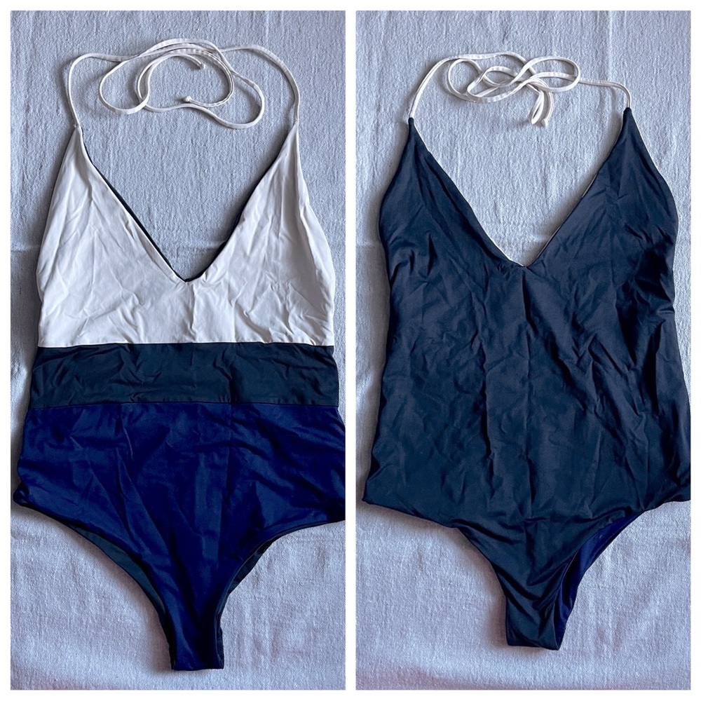 🩱 Tavik Reversible Color Block One Piece Swimsuit | Size M 🩱